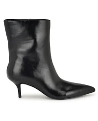 Nine West Women's Charma Kitten Heel High Ankle Booties