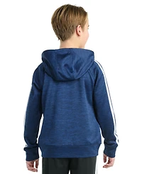 adidas Big Boys Long-Sleeve Full-Zip Training Essential 3-Stripe Jacket