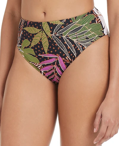 Bar Iii Women's Safari Heat High-Leg Bikini Bottoms, Exclusively at Macy's