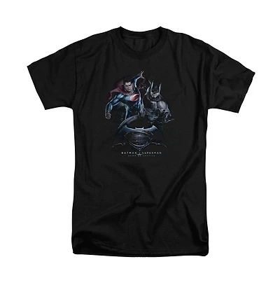 Batman V Superman Men's Team Up Short Sleeve Adult Tee / T-Shirt