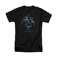 Batman V Superman Men's Team Up Short Sleeve Adult Tee / T-Shirt