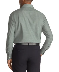 Tommy Hilfiger Mens Regular Fit Linen Dress Shirt