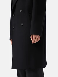 Gobi Cashmere Men's Double-Breasted Cashmere Coat for Men