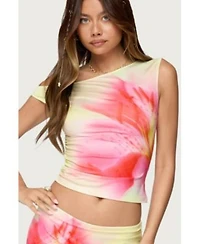 Edikted Womens Tiger Flower Matching Sets