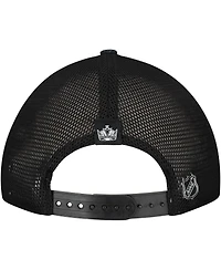 Fanatics Women's Black Los Angeles Kings Authentic Pro Adjustable Trucker Hat