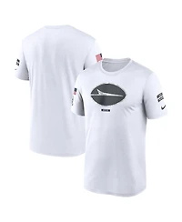Nike Men's White New York Jets 2024 Salute to Service Legend Performance T-Shirt