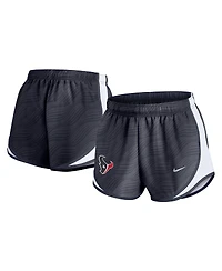 Nike Women's Navy Houston Texans Tempo Performance Shorts