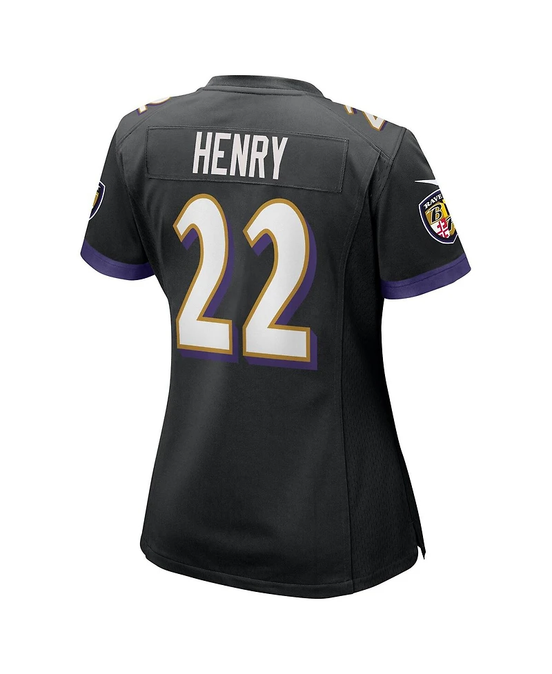 Nike Women's Derrick Henry Black Baltimore Ravens Alternate Game Jersey