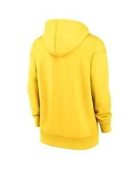 Nike Women's Gold Boston Red Sox City Connect Authentic Collection Performance Pullover Hoodie