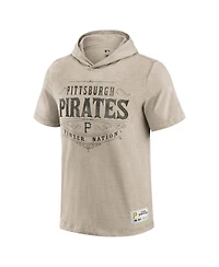 Darius Rucker Collection by Fanatics Men's Tan Pittsburgh Pirates Hooded T-Shirt