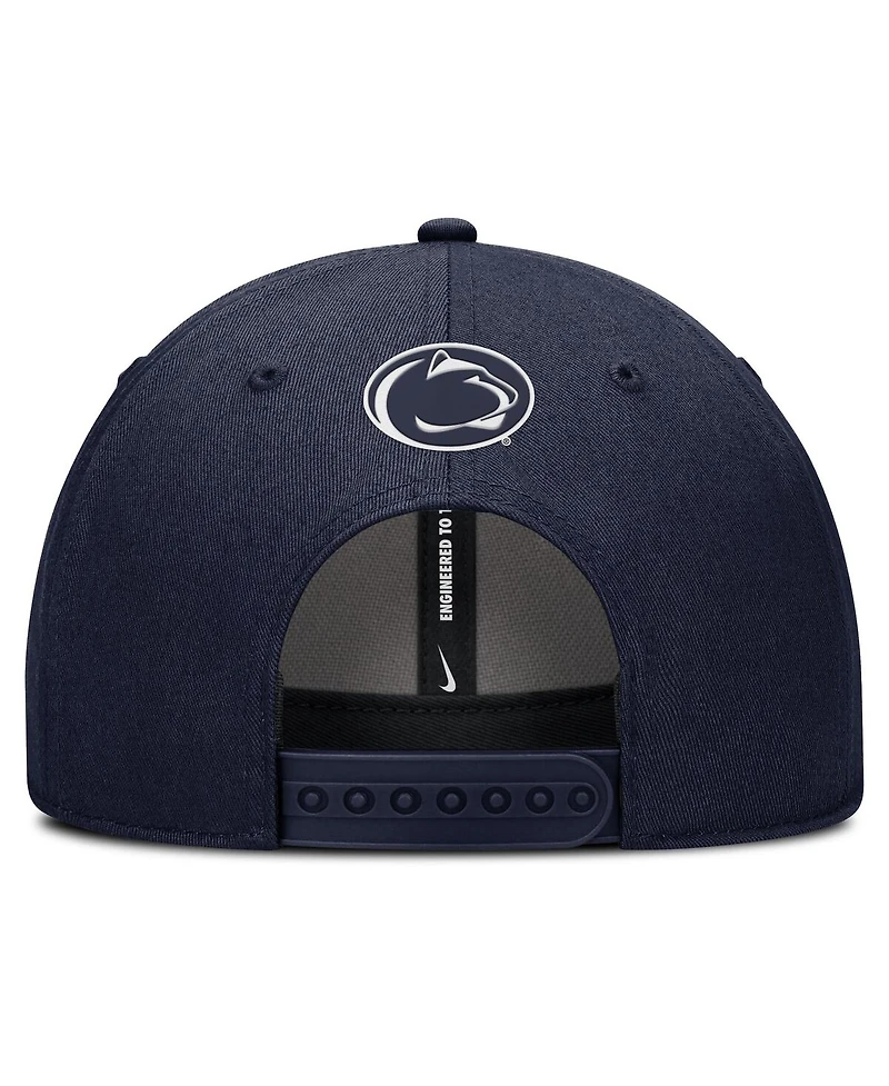 Nike Men's Navy Penn State Nittany Lions Rise Practice Adjustable Hat