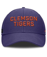 Nike Men's Purple Clemson Tigers Rise Practice Adjustable Hat