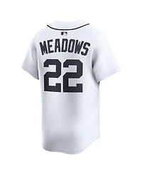 Nike Men's Parker Meadows White Detroit Tigers Home Limited Player Jersey