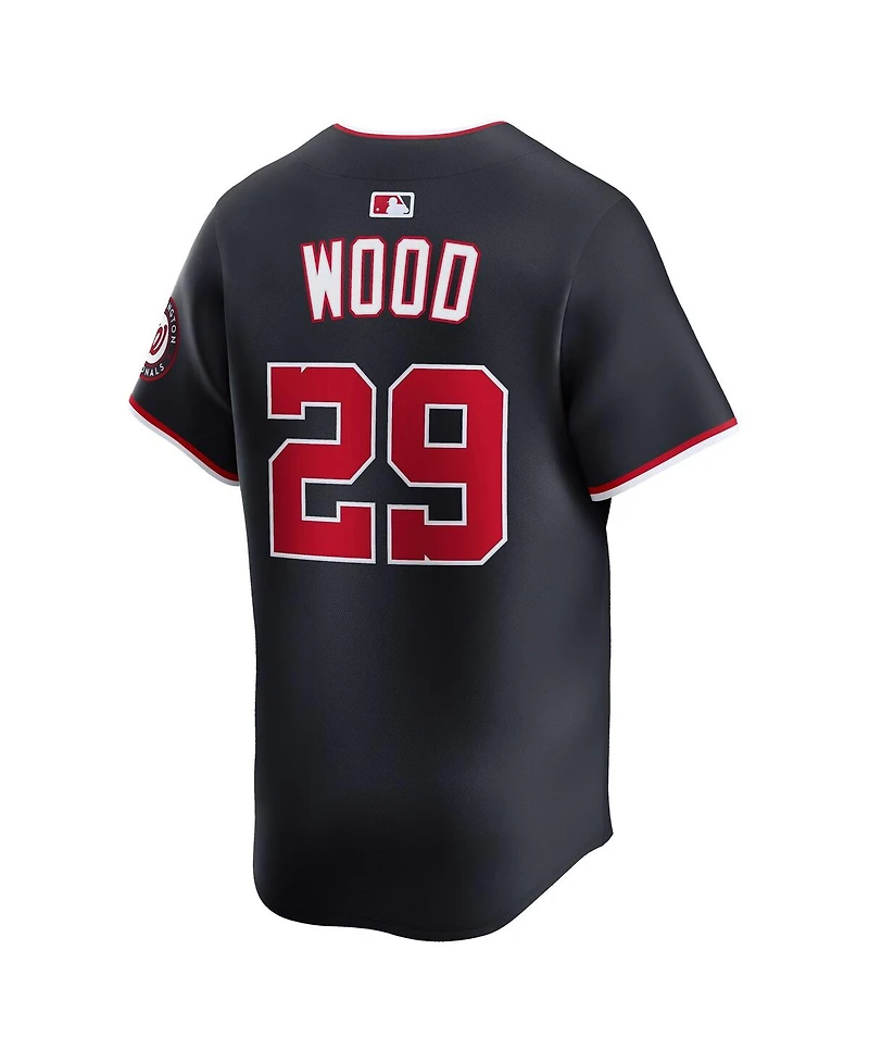 Nike Men's James Wood Navy Washington Nationals Alternate Limited Jersey