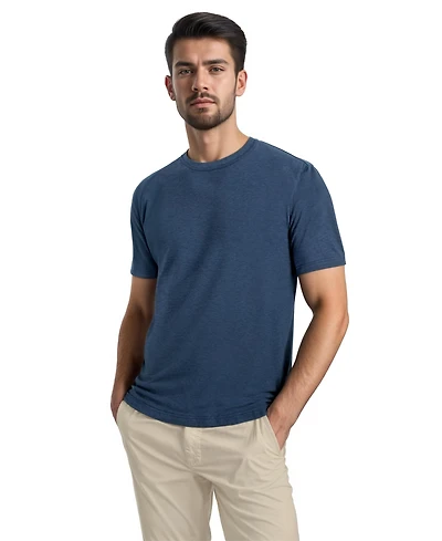 Scott Barber Men's Cotton/Lyocell Tee, heather