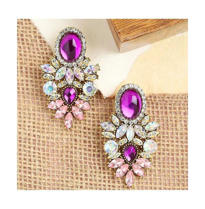 Sohi Party Stone Drop Earrings