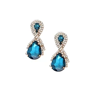 Sohi Teardrop Stone Drop Earrings