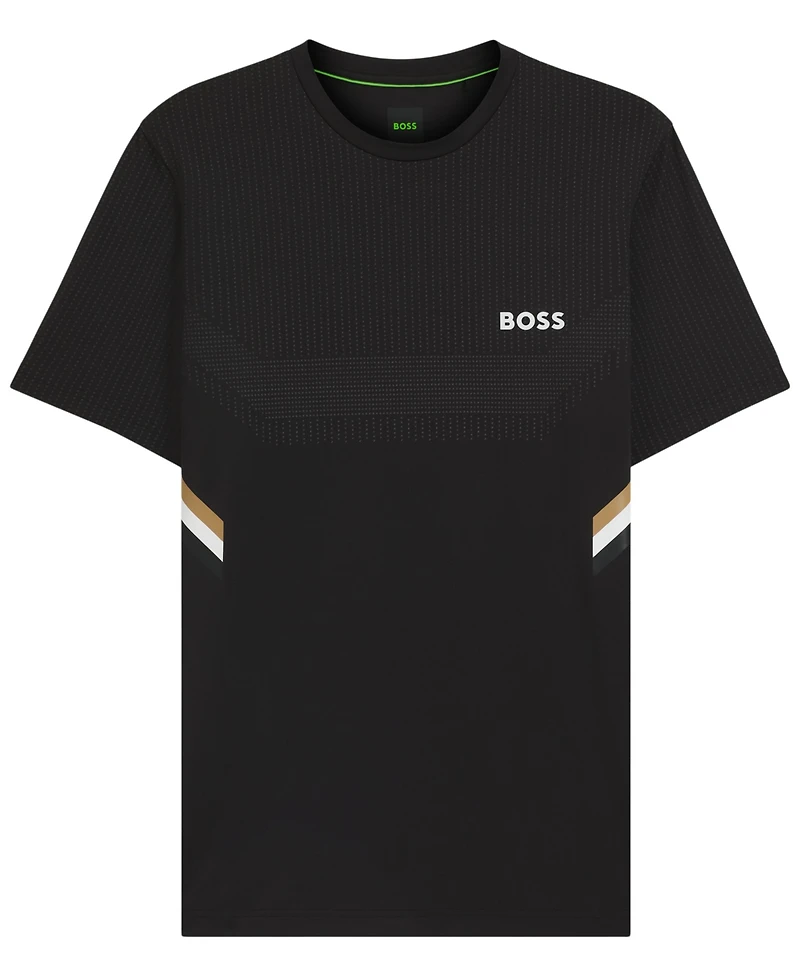 Boss by Hugo Men's Active Moisture Management Slim-Fit T-Shirt