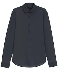 Boss by Hugo Men's Structured Stretch Jersey Regular-Fit Dress Shirt