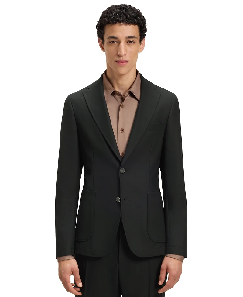 Boss by Hugo Men's Machine-Washable Stretch Slim-Fit Blazer