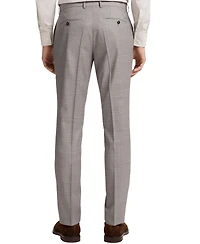 Boss by Hugo Men's Checked Virgin Wool Regular-Fit Suit