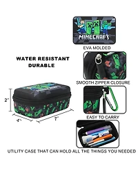 Minecraft Steve & Creepers Hardside Utility Case