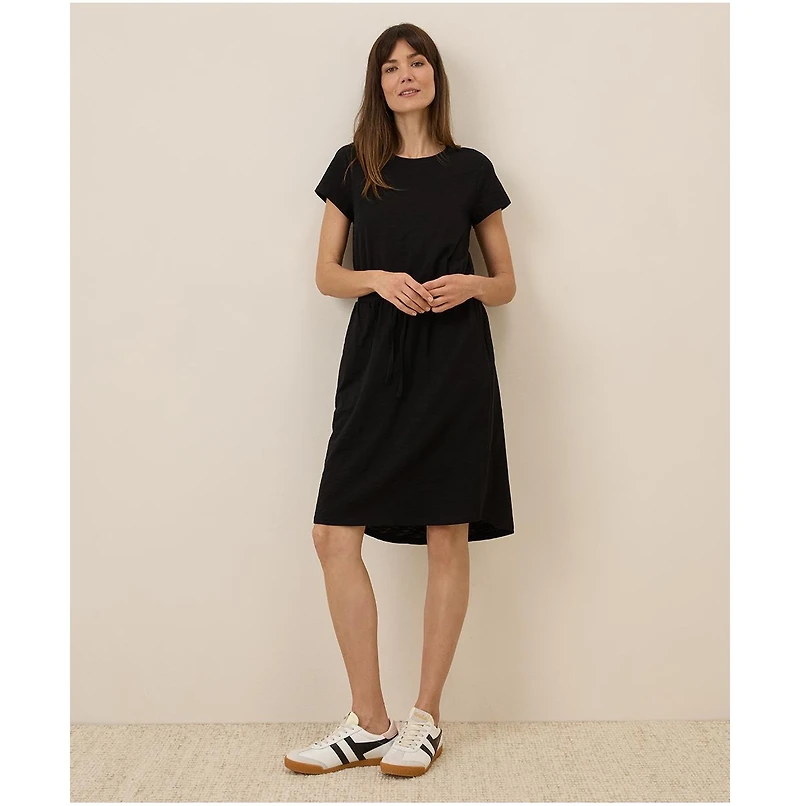 Pact Women's Organic Cotton Relaxed Slub Weekend Dress