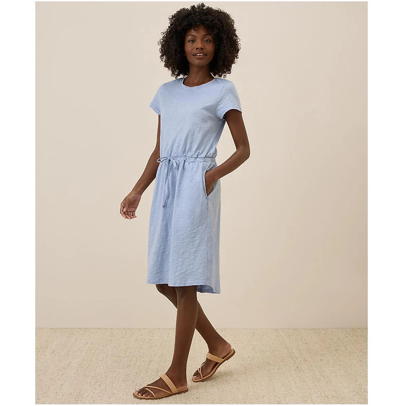 Pact Women's Organic Cotton Relaxed Slub Weekend Dress