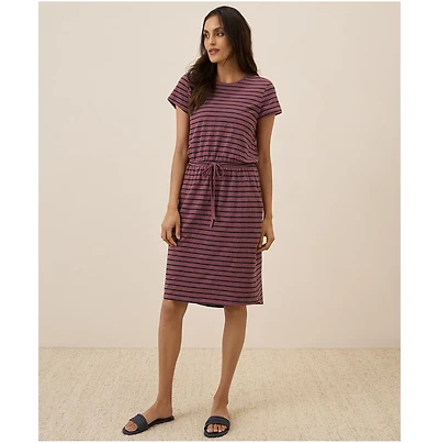 Pact Women's Organic Cotton Relaxed Slub Weekend Dress