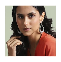 Sohi Hollow Pear Drop Earrings