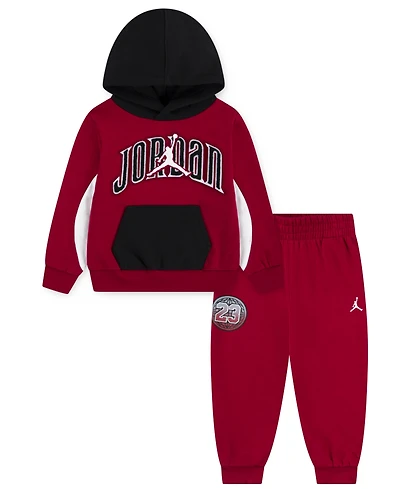 Jordan Toddler Boys 2-Piece Gametime Fleece Pullover Hoodie and Pants Set