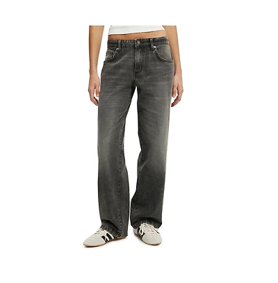 Cotton On Women's Low Rise Straight Jean