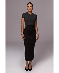 Jluxlabel Women's Phoenix Suede Skirt