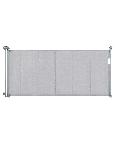 Slickblue Toddler Wide Mesh Retractable Gate Pets Use on Stairs and Doorways