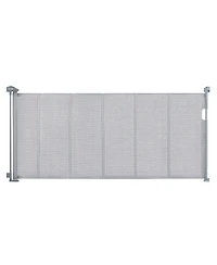 Slickblue Toddler Wide Mesh Retractable Gate Pets Use on Stairs and Doorways