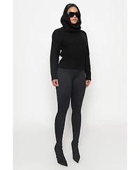 Jluxlabel Women's Sweater Scarf Top