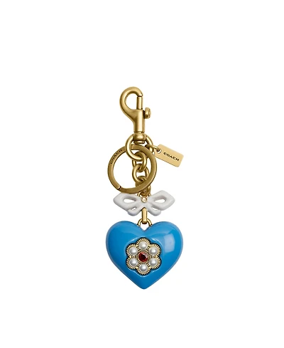 Coach Heart Bag Charms
