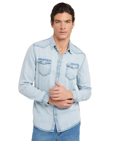 Guess Men's Truckee Denim Shirt