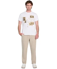 Guess Men's Basic Japanese Stamp T-Shirt