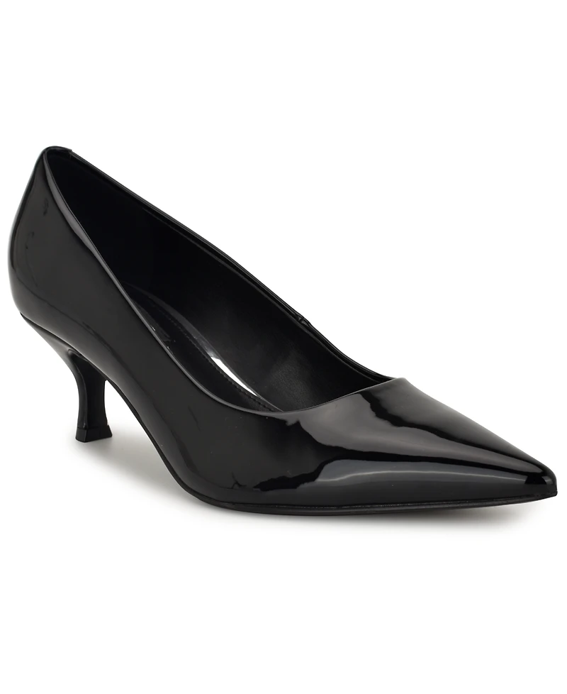 Nine West Women's Sisko Tapered Kitten Heel Pumps