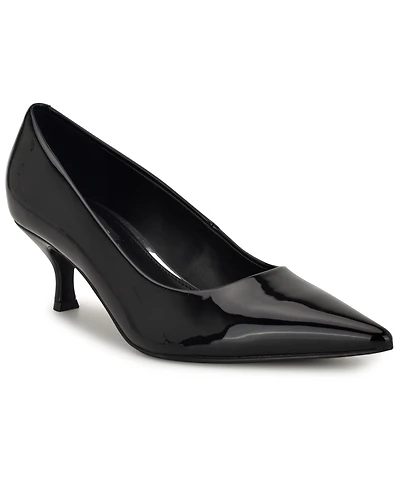Nine West Women's Sisko Tapered Kitten Heel Pumps