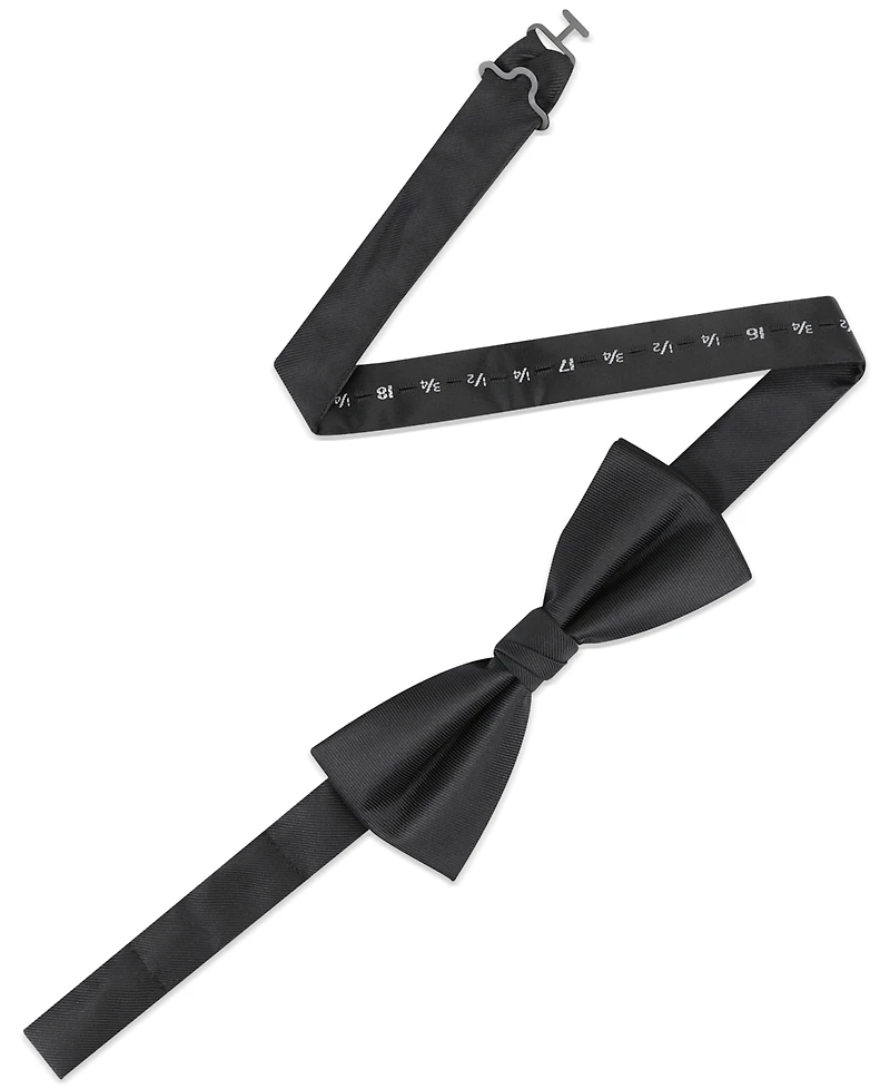 Calvin Klein Men's Pre-Tied Classic Black Bow Tie