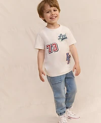 Levi's Toddler Boys 2-Piece Moto Patch T-Shirt and Jogger Pants Set