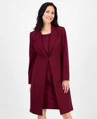 Le Suit Women's Topper Jacket & Sleeveless Dress