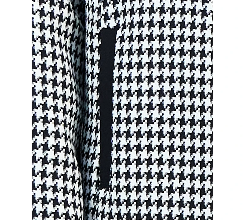 Le Suit Women's Houndstooth Topper Jacket & Sleeveless Dress