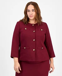 Le Suit Plus Sleeveless Sheath Dress Set