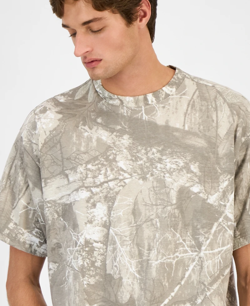 SmileyWorld Men's Leafy Camo T-Shirt