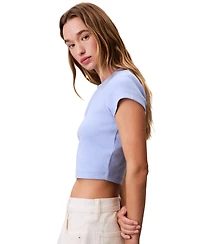 Calvin Klein Jeans Women's Monogram Logo Baby T-Shirt