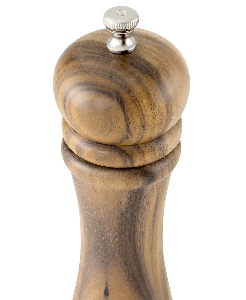 Cole & Mason Camden Acacia Wood Stainless Steel Salt & Pepper Mill Gift Set