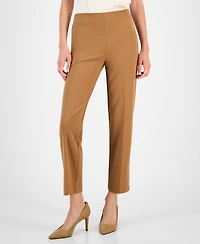Anne Klein Women's Hollywood Straight-Leg Ankle Pants